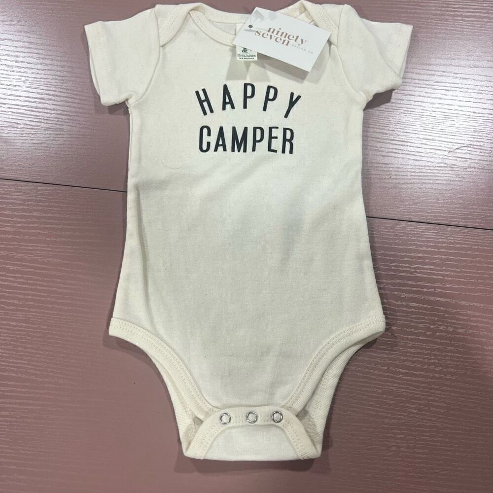 Happy Camper ninety seven design co onesie